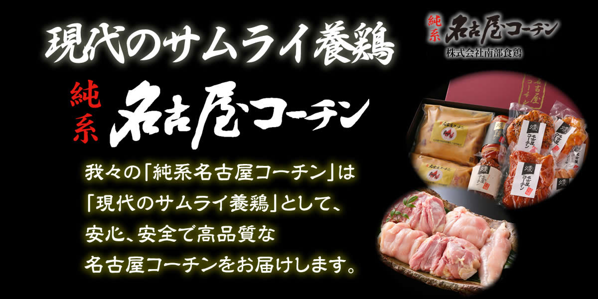 現代のサムライ養鶏純系名古屋コーチン