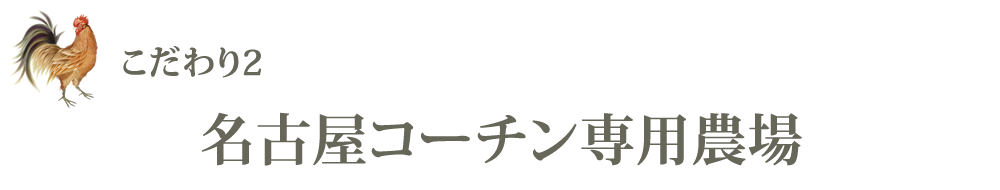 名古屋コーチン専用農場
