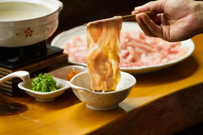 純系名古屋コーチンしゃぶしゃぶ